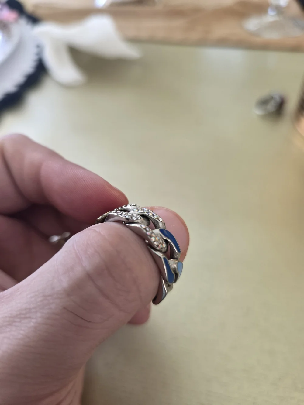 Vuitton  Chain Cuban Link Ring - Women Jewelry